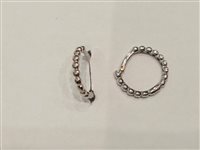 Earrings Duezeta in White Gold OROBFSCHAIAVMART2Z12